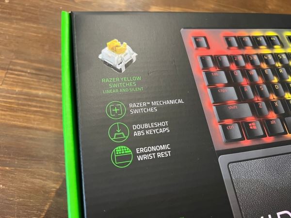 Обзор игровой клавиатуры Razer BlackWidow V3 (Yellow Switch)